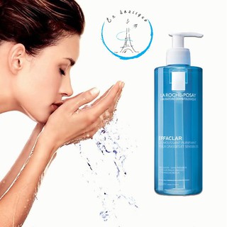 Sữa rửa mặt tạo bọt La Roche Porsay gel moussant purifiant Pháp 400ml
