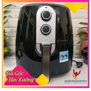 Mua  Mã ELHADEV giảm 4% đơn 300K  Nồi Chiên Không Dầu LOCK-LOCK EJF151BLK-5.2L