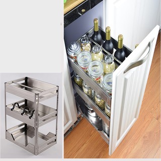 Kệ đựng gia vị chai lọ nhà bếp 30cm INOXEN