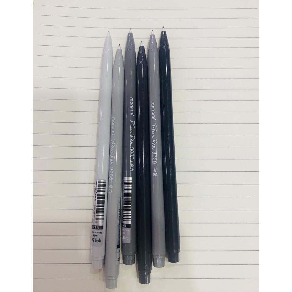 Bút/ Viết Kháng Nước Plus Pen Monami Ngòi 0.4mm