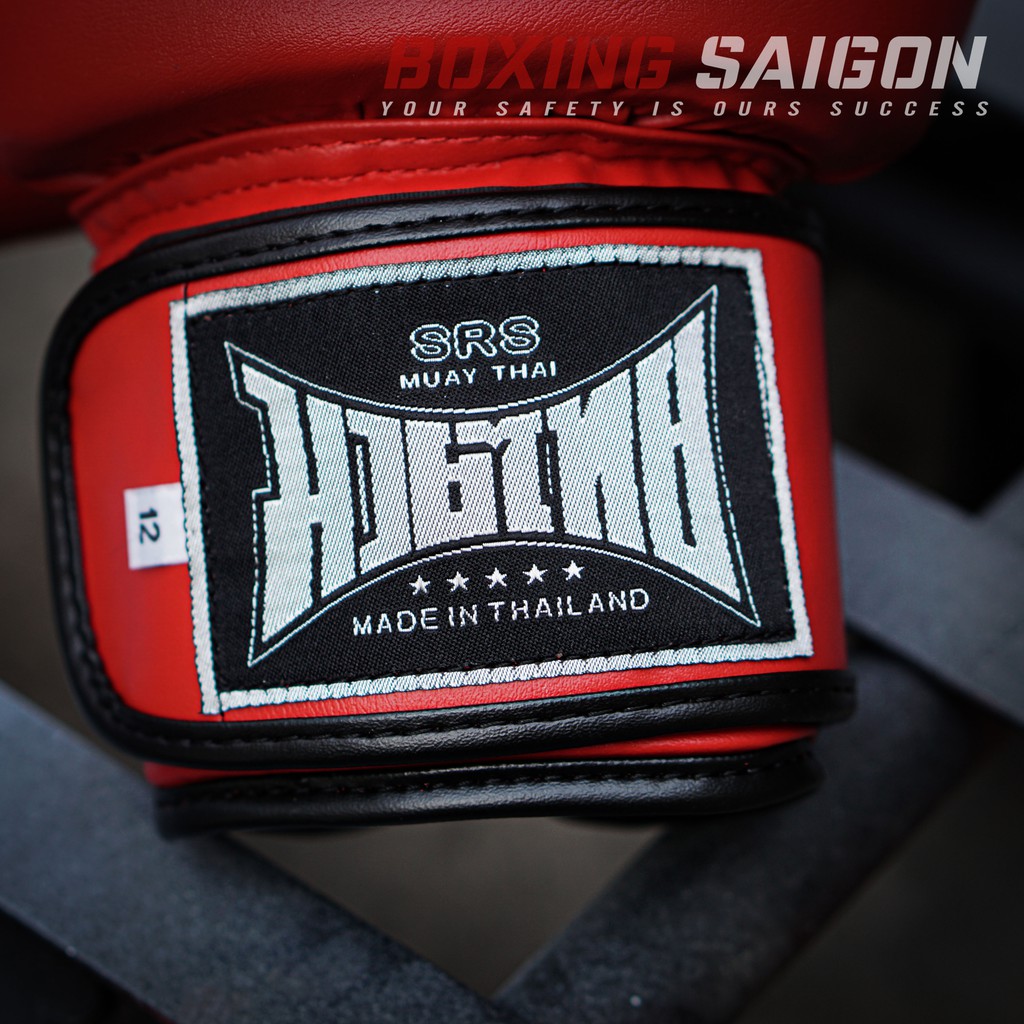 Găng tay Muay Thai Srs Thailand - Red