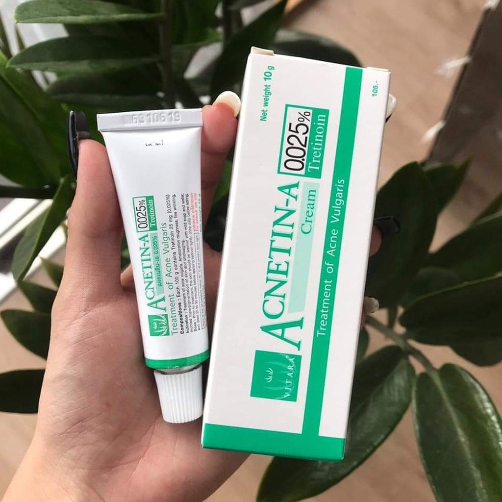 TRETINOIN 0.05% - TRETINOIN 0.025% ACNETIN A KEM ĐẨY MỤN RETIN A THÁI MỚI | BigBuy360 - bigbuy360.vn