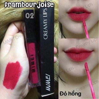 Son Lì MIMEI - MÀU ĐỎ HỒNG