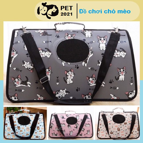 Túi Vận Chuyển Chó Mèo Đi Chơi , Du Lịch, Dã Ngoại ( Nhiều kích thước, màu sắc ) - PET 2021