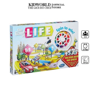 Trò Chơi The Game Of Life Tiếng Anh Cao Cấp, Board Game Hay Cho Nhóm 2-6 Người Chơi
