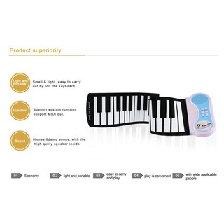 Đàn Piano Konix Flexible PN49S, 49 Phím