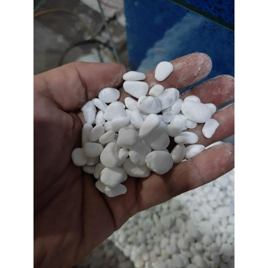 Sỏi 3 Màu, sỏi núi lửa,sỏi trắng,gốm đỏ dải nền.