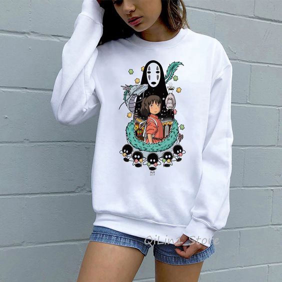 [Nhiều Mẫu] Áo Nỉ Bông Anime Cute Sweater tay dài ấm áp gia đình trẻ em full size unisex AOMIVN