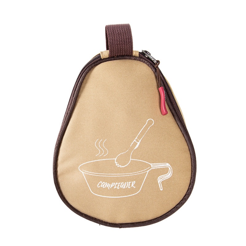 Túi Đựng Tô / Cốc Nước Bằng Vải Oxford Tiện Dụng Mang Theo Du Lịch Cắm Trại Ốp