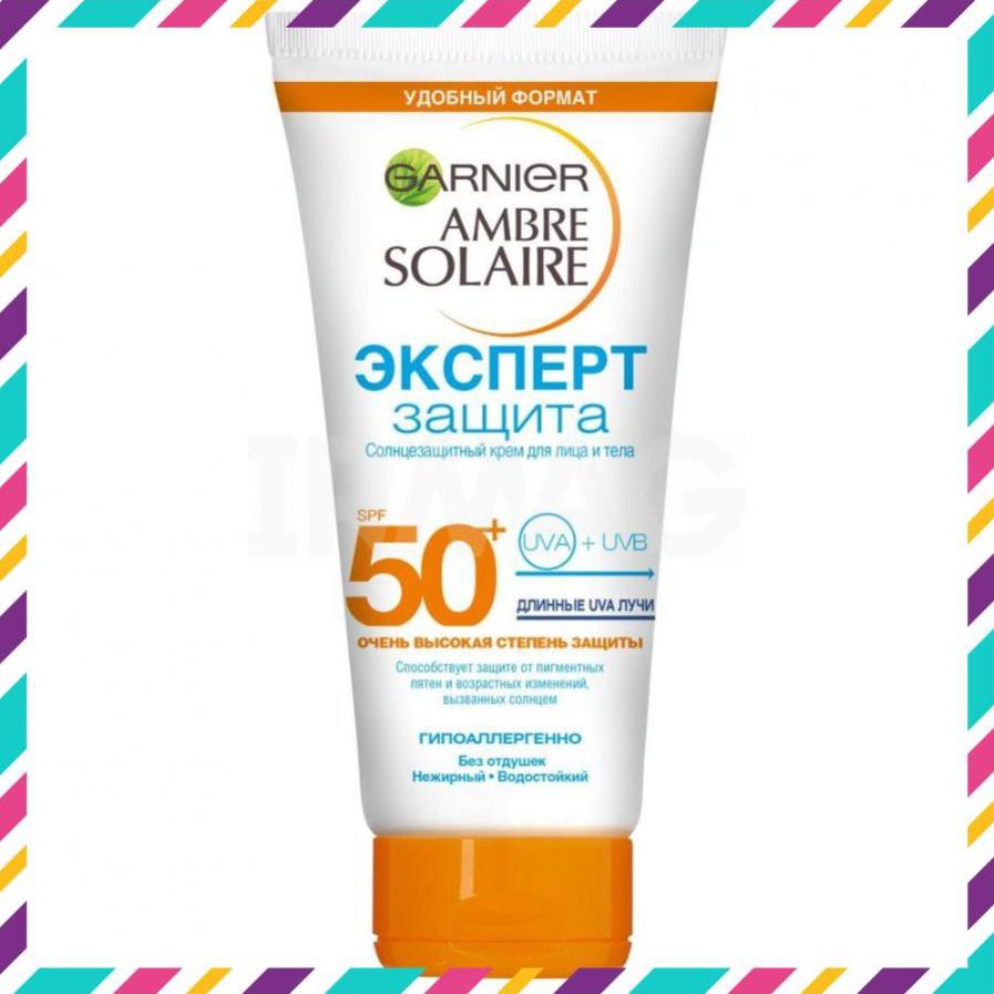 Kem chống nắng Garnier Ambre Solaire SPF 50+ Chống Nước