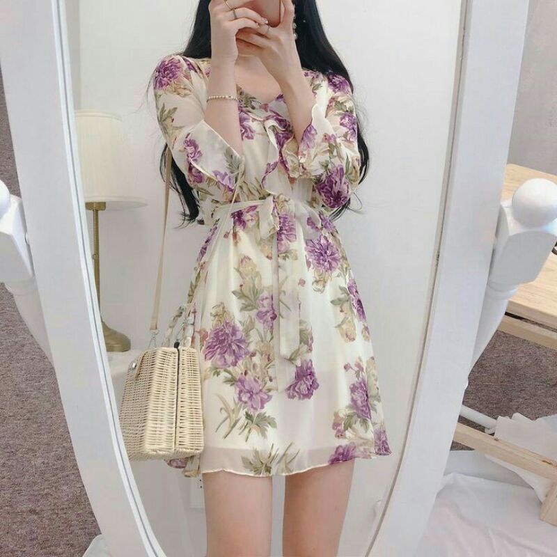 Đầm hoa siêu xinh🌸🌸🌸🌸🌸