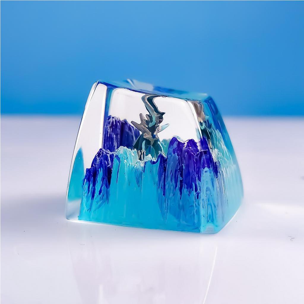 Nút bàn phím Pokemon, nút bàn phím Diaga, Bàn phím nhân vật hoạt hình -Diaga keycap, POKÉMON Artisan Keycap