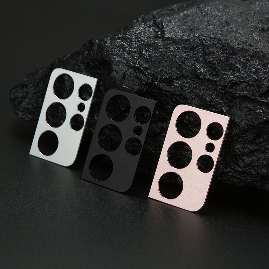 Viền bảo vệ camera bằng kim loại cho Samsung Galaxy S21 Plus S21 Ultra