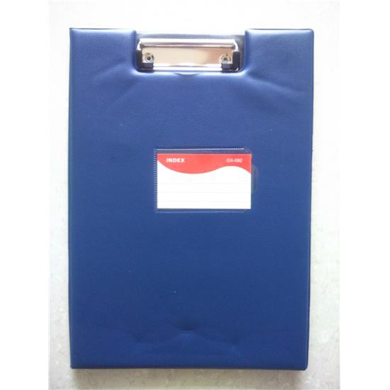 Bìa trình ký đôi da GX-092 Xanh dương, file kẹp tài liệu dày kẹp 100 tờ A4  | Shopee Việt Nam