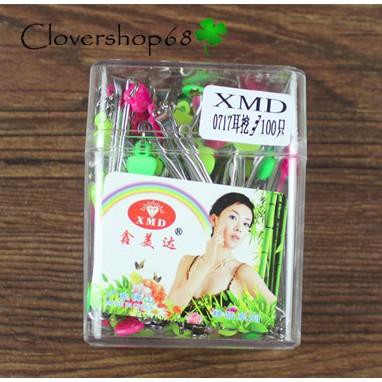 [Set 3 chiếc] Dụng cụ lấy ráy tai inox kèm móc treo Molangshop