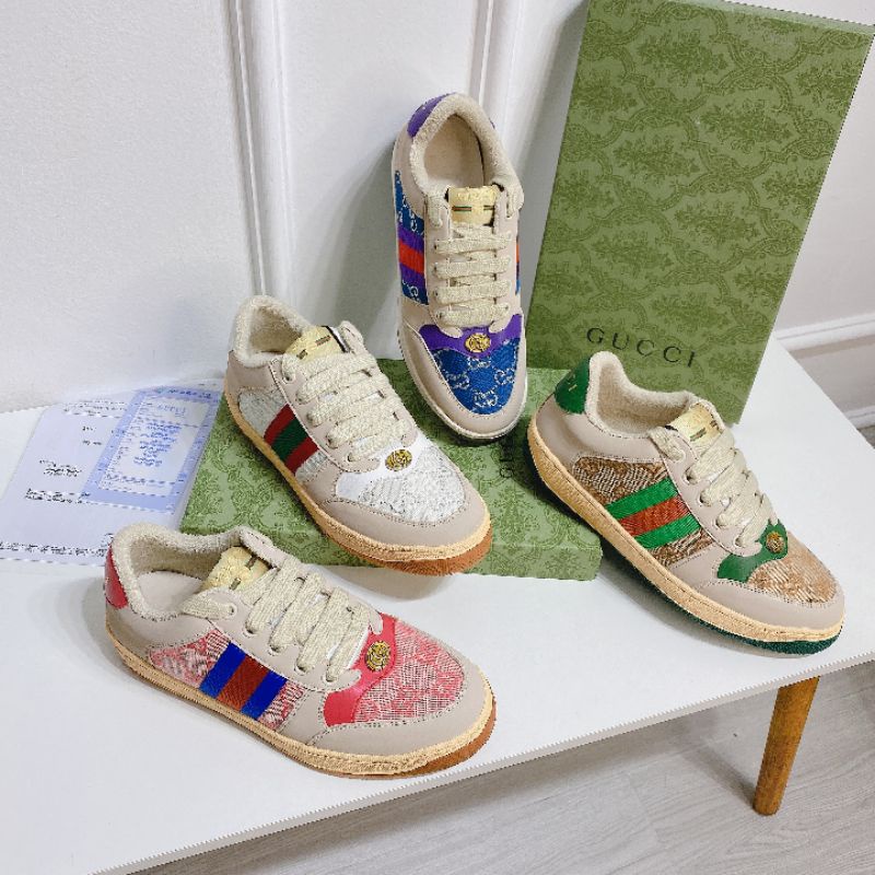 Hm(ẢNH THẬT) Giày Thể Thao Đế Màu Ong Gót Lông Da Mềm Êm Fullbox Bill Túi Cao Cấp LOẠI 1