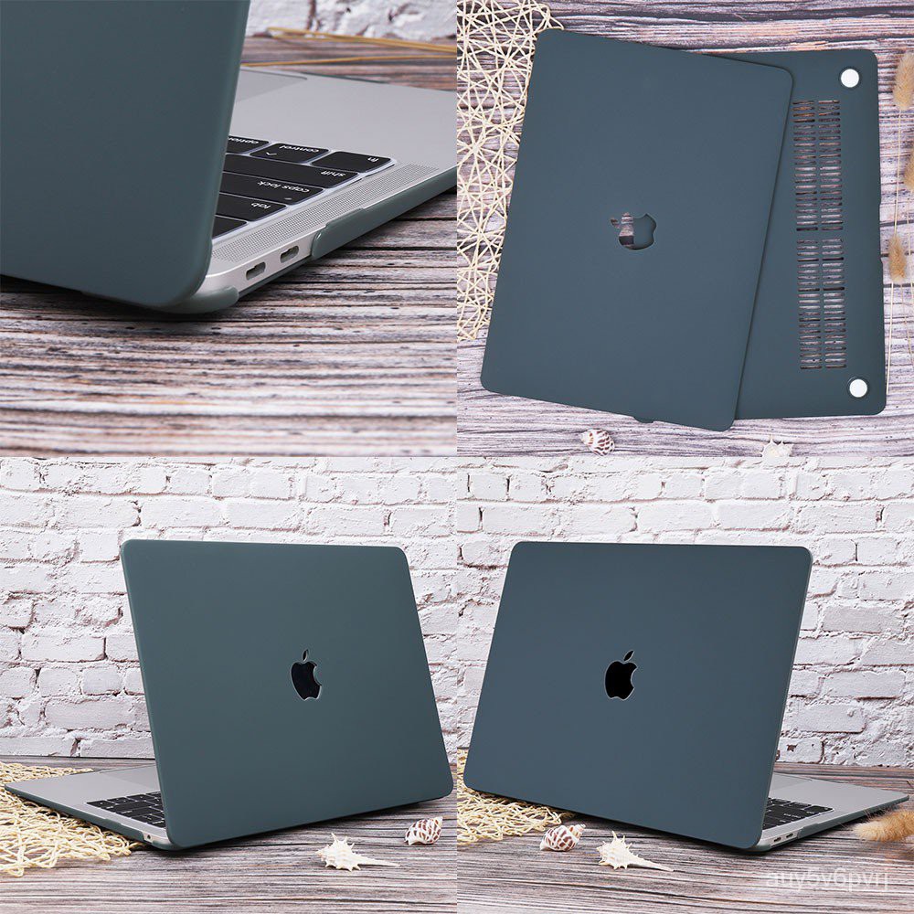 【Tất Cả Đều Tại Chỗ】Vỏ bọc máy tính bằng nhựa cứng khoét rỗng Logo cho Apple Macbook Air 13 M1 Pro 13.3 15 16 Keyboard C