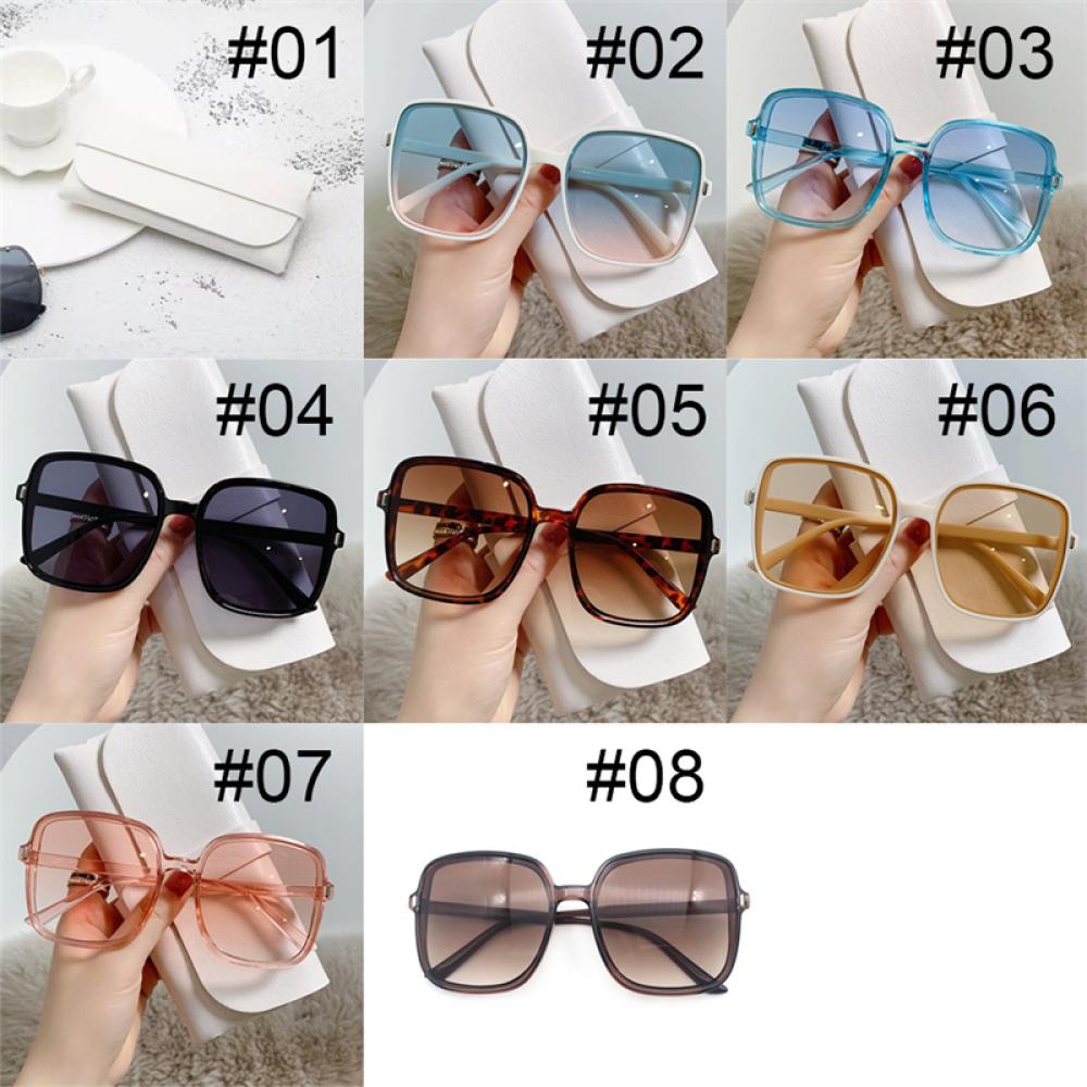 Kính Mát Gọng Vuông Chống Tia UV Phong Cách Retro Thời Trang Cho Nữ N6O6