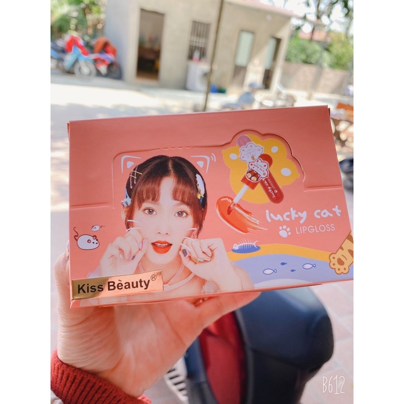 Son kem Lucky cat của kissbeauty Y109