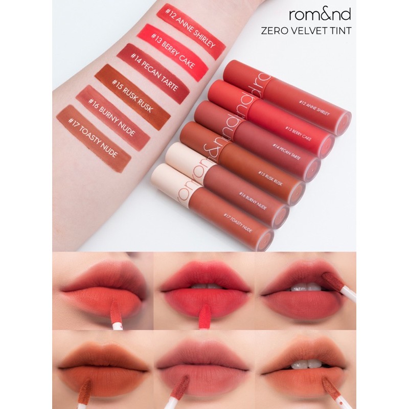 (hàng Mới Về) Son Môi Romand Chất Nhung Cao Cấp | BigBuy360 - bigbuy360.vn