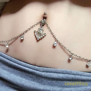 Khuyên Rốn Đính Đá Pha Lê Thời Trang