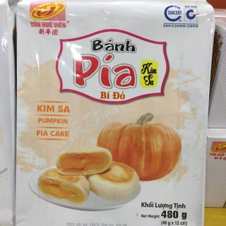 Bánh pía Kim sa mini Bí đỏ