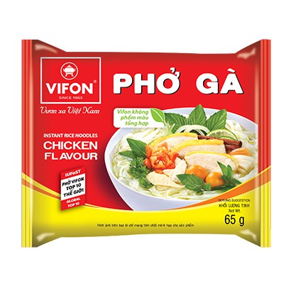 Thùng 30 gói PHỞ GÀ VIFON 65GR