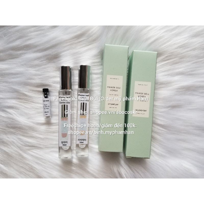 [AUTH 10ml chai xịt ảnh thật 4 5 6 7 8] Nước hoa Pinker Bell Hàn | BigBuy360 - bigbuy360.vn