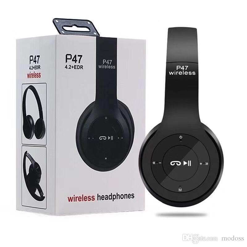 Tai nghe Chụp Tai bluetooth 4.2 P47 có khe cắm thẻ nhớ - Âm Thanh Đỉnh Cao | BigBuy360 - bigbuy360.vn