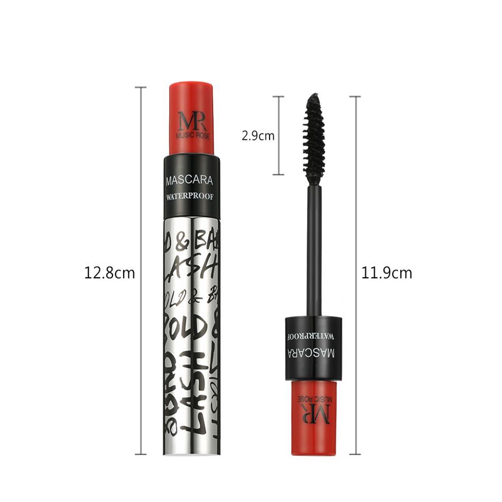 [Hàng mới về] Mascara sợi tơ 4D chống thấm nước màu đen chuốt dài và dày mi