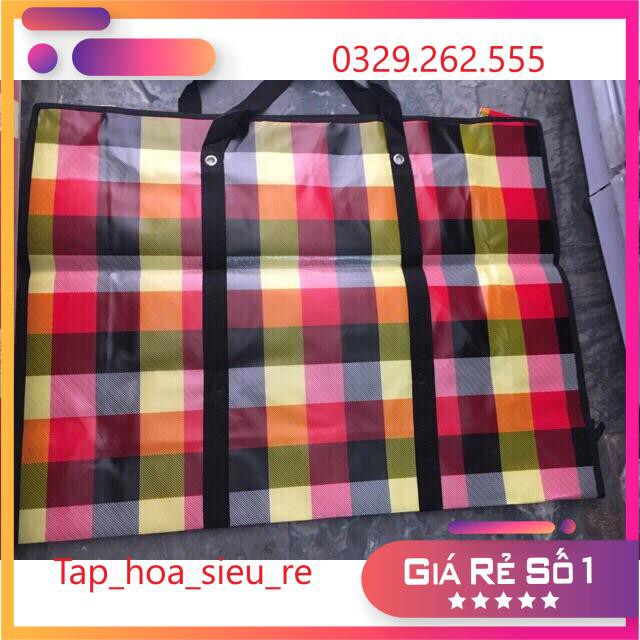 (Rẻ Vô địch) Túi bạt dứa đựng chăn chống nước nhiều kích thước 50-60-70-80