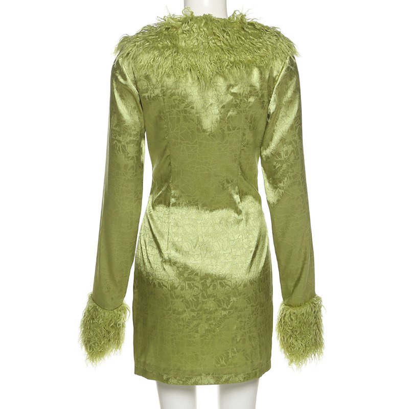 Áo Tay Dài Bằng Nhung Phối Nút Thiết Kế Thanh Lịch Sành Điệu Cho Nữ