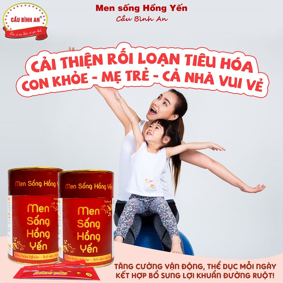 MEN SỐNG HỒNG YẾN CẦU BÌNH AN MẪU MỚI
