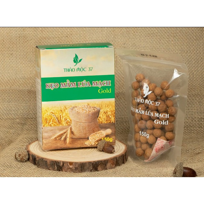 Kẹo Mầm Lúa Mạch Gold - Thảo Mộc 37