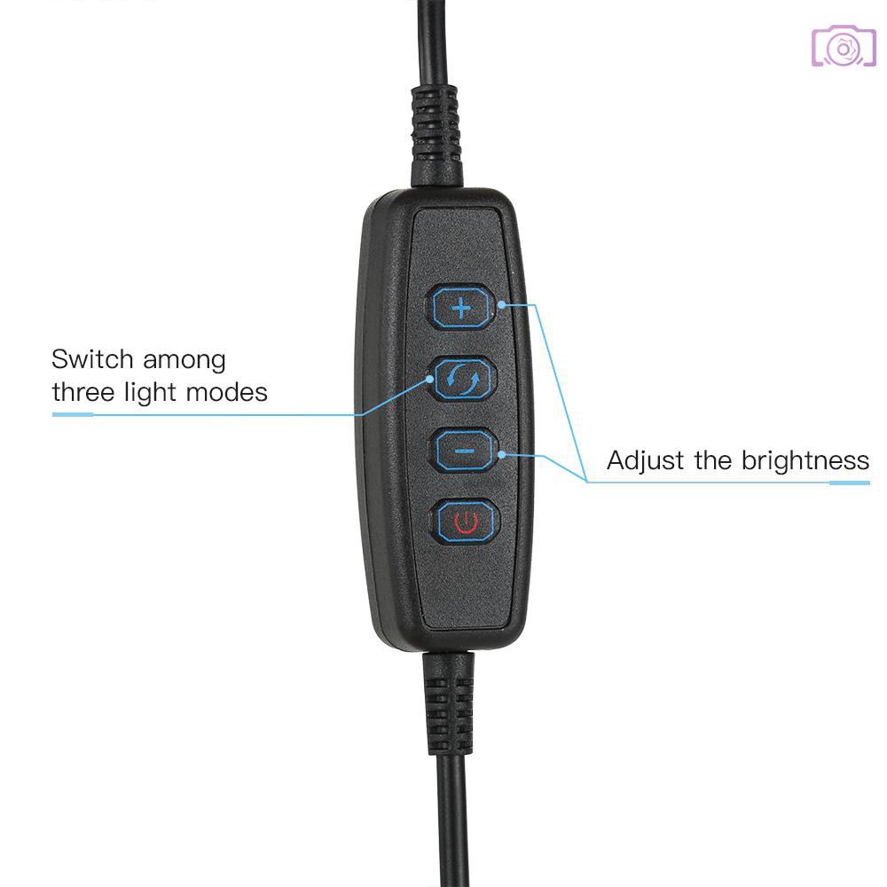 Đèn Kẹp Bàn Điều Khiển Selfie