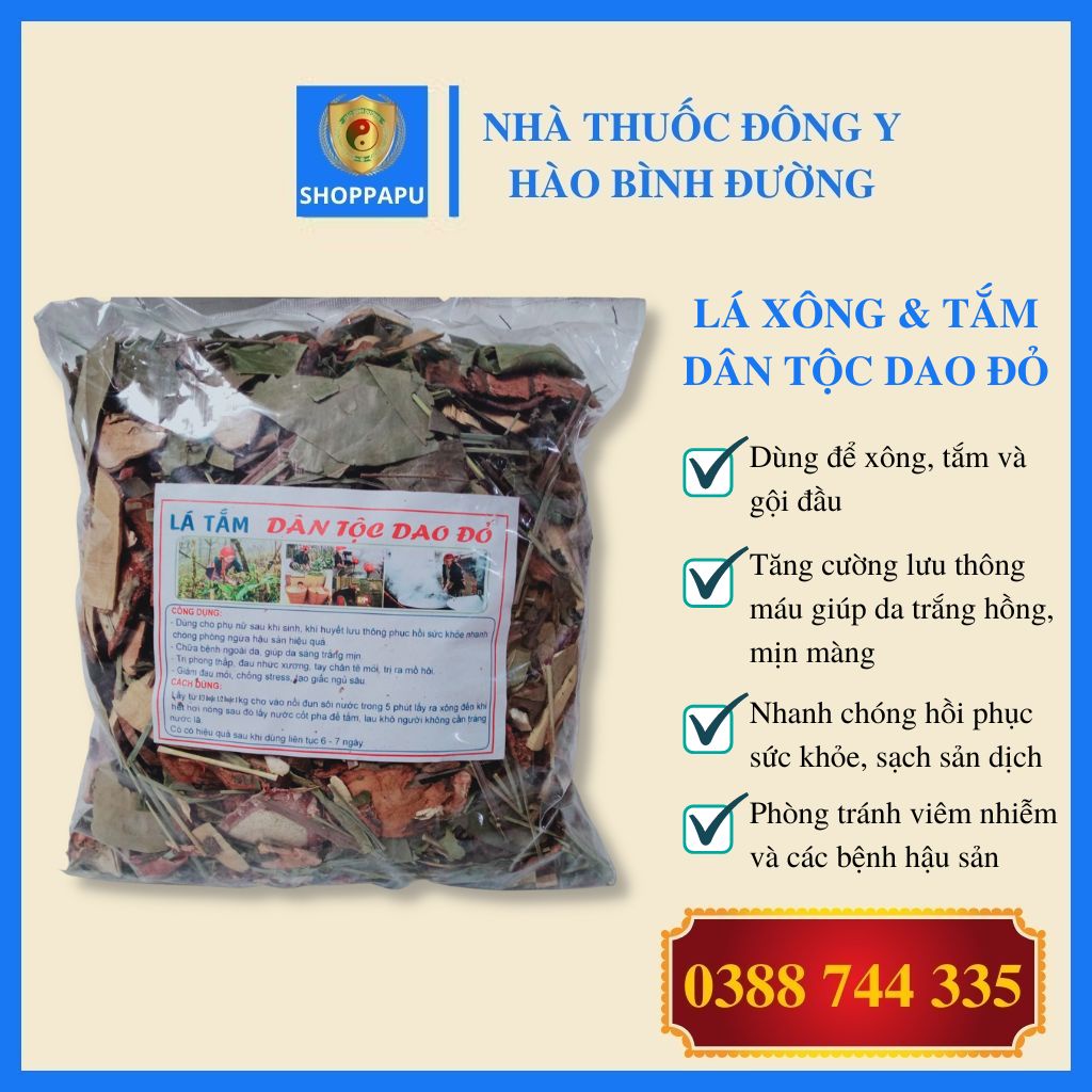 Lá Xông Sau Sinh Cho Mẹ Lá Xông Thuốc Tắm Sau Sinh Của Người Dao Đỏ Giúp Sạch Sản Dịch