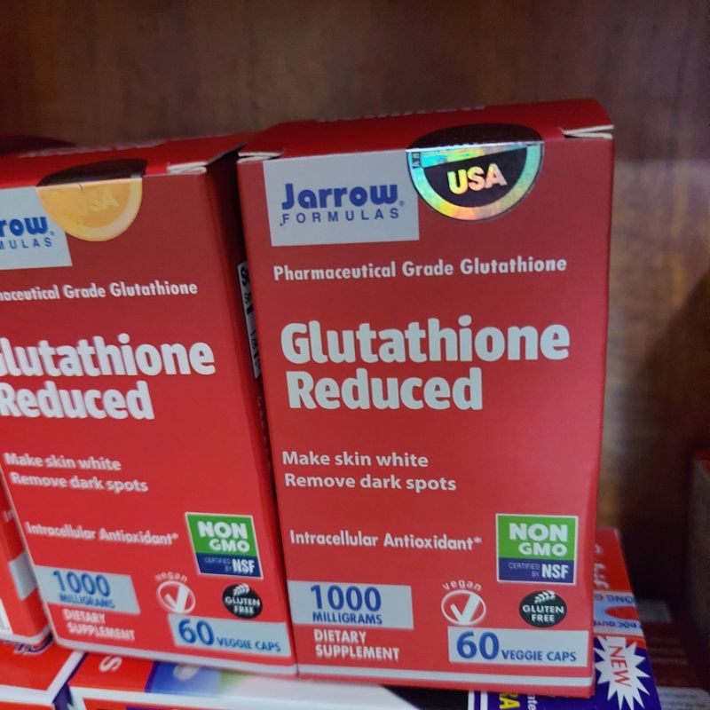 Viên uống trắng da GLUTATHION 1000mg ( USA, Hộp 60 viên) date 2024
