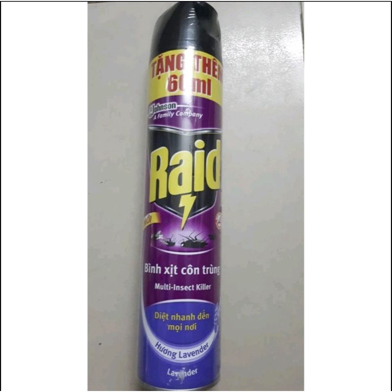 xịt muỗi Raid