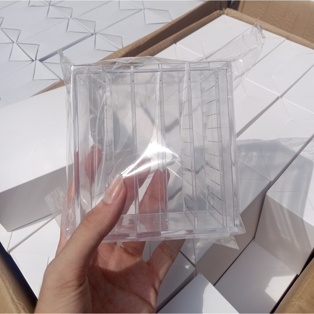 kệ mica để line mi- kệ meka để line mi - dụng cụ nối mi Đức eyelash