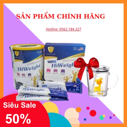 👍 Hi Weight Sữa tăng cân số 1 Hoa Kỳ