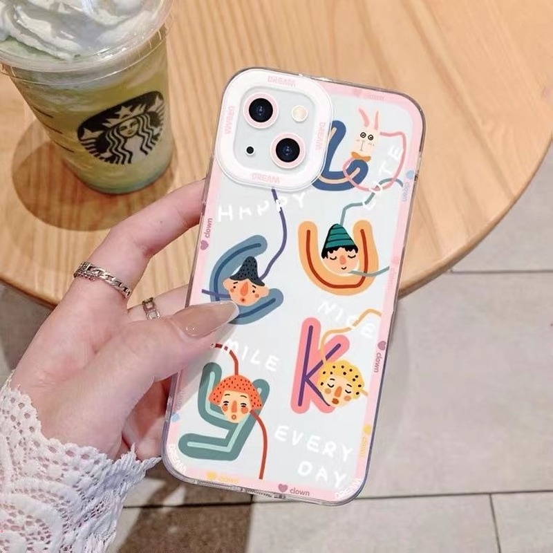 Ốp Điện Thoại Silicon Mềm Trong Suốt Bảo Vệ Toàn Diện Cho Iphone 13 12 11 Pro MAX X XS MAX XR 6 7 8 Plus Premium