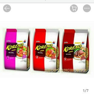 Mì cân Koreno gói 1kg (4 vị)