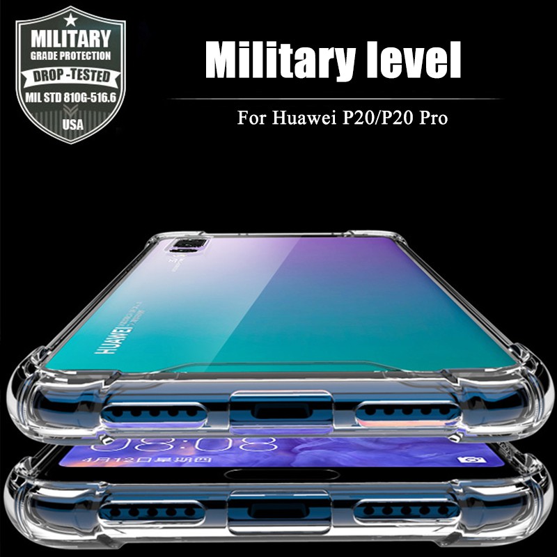 Ốp điện thoại chống vỡ chất lượng cao cho Huawei P20 Lite/Pro Mate10 Pro Nova 3i/3i Mate 20 lite Honor 9i/9 lite