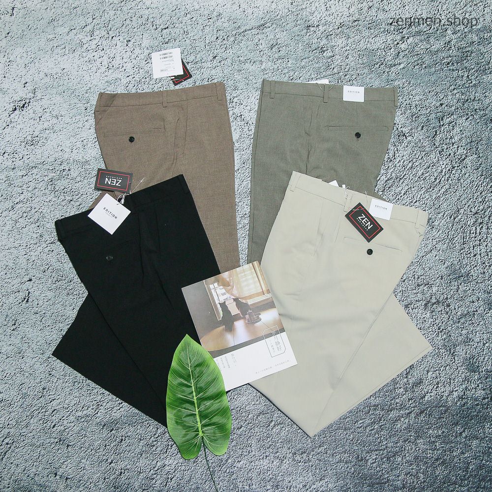 Quần Tây Nam Edition Dư Xịn Xuất Hàn Vải Nano Siêu Nhẹ