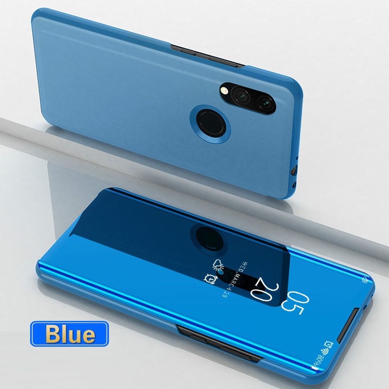 Ốp Lưng Nắp Gập Tráng Gương Cao Cấp Cho Xiaomi Redmi Note 7 Pro Note 6 Pro Note 5 Pro 8t