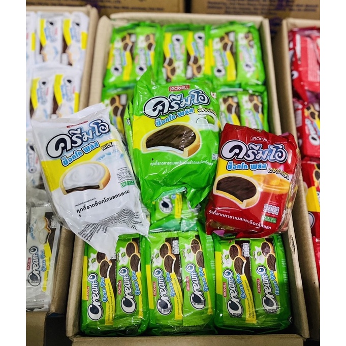 HCM Bịch 24 Gói. Bánh Quy Cream-O Thái Lan 432g.