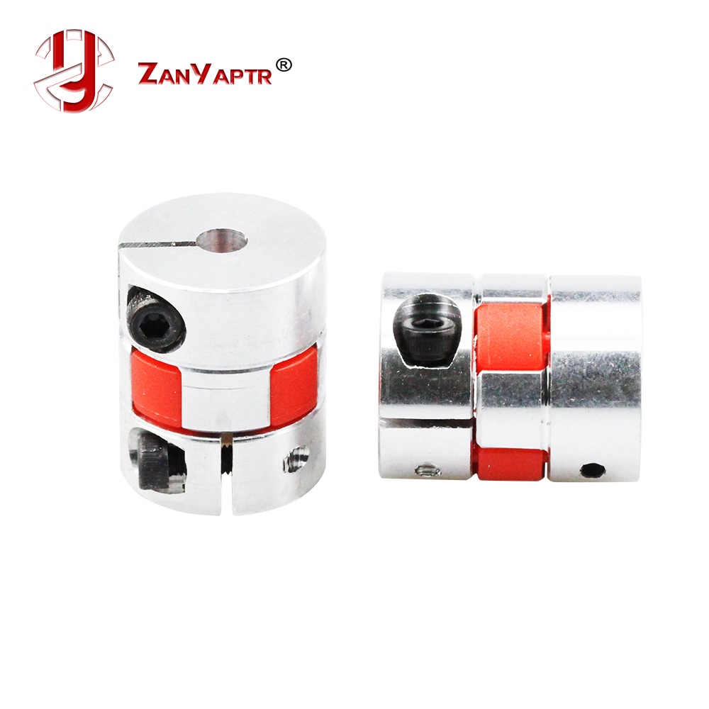 1 Cái 5mm đến 8mm / 6.35mm đến 8mm Khớp nối trục 5x8mm 6.35 * 8mm Đường kính khớp nối mận linh hoạt 