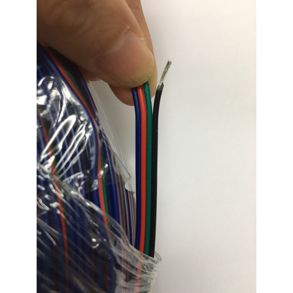 Dây Điện Nối Led RGB 4 pin, Dây 4 Màu