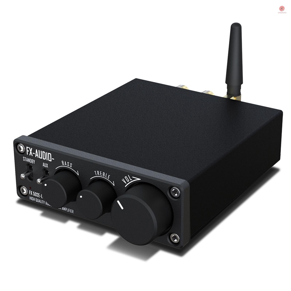 Bộ Khuếch Đại Âm Thanh FX-Audio FX 502E-L HiFi 2.0 BT 5.1 75W*2 Bass Có Thể Điều Chỉnh