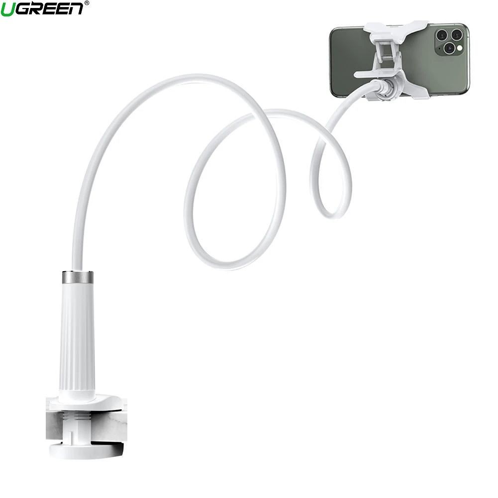 Ugreen 30488 1.2M 360 độ chân kẹp đa năng đuôi khỉ dùng cho smartphone đến 7.2 inch 30488 | BigBuy360 - bigbuy360.vn
